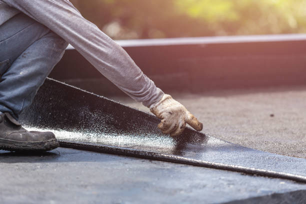 Professional Crawl Space Encapsulation technician working in North Bend, OR